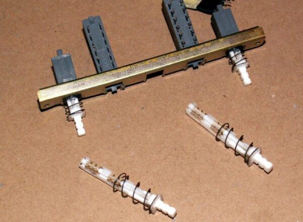 F-2842 & F-2843 Sansui boards for amplifier AU919, used, untested, 1st - Image 4