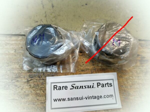 Aluminum Potentiometer Knob for Sansui AU 9500, NOS - Image 5