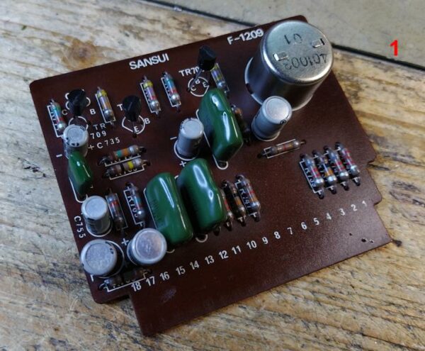 Tone Control Board F-1209 for Sansui AU999