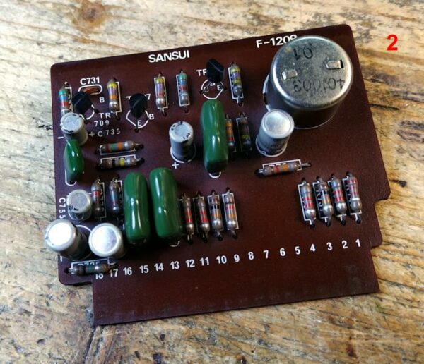 Tone Control Board F-1209 for Sansui AU999 - Image 3