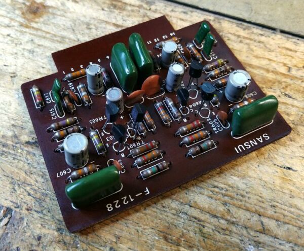 Head Amp Board F-1228 for Sansui AU 999
