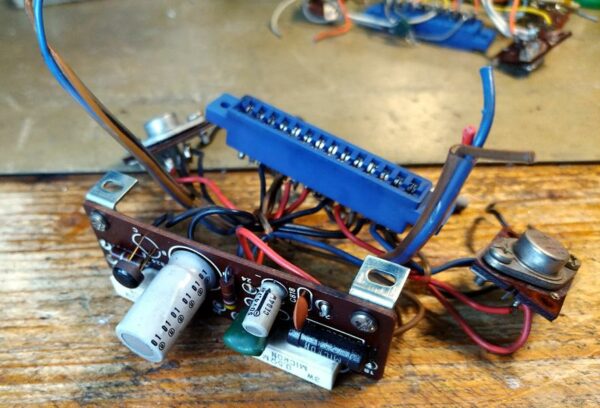 Minus RIPPLE Filter Block F-1277 with Driver transistors for AU999 – used - Image 2