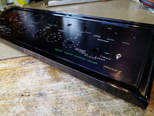 Front Panel- Faceplate for Sansui amplifier AU999 - used - Image 2