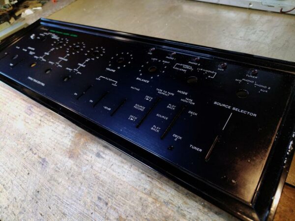 Front Panel- Faceplate for Sansui amplifier AU999 - used - Image 3