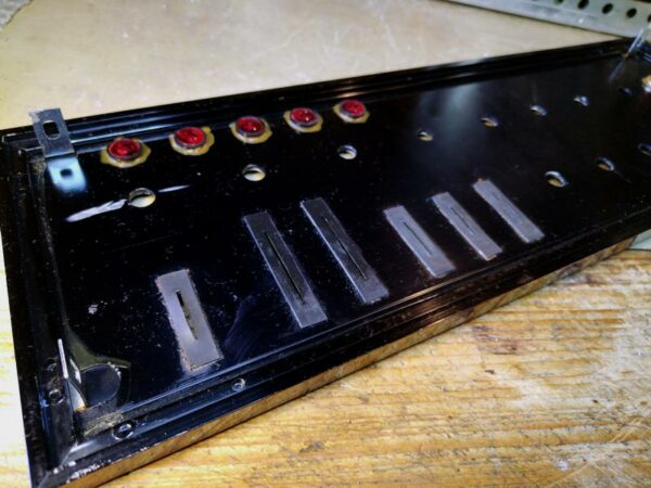 Front Panel- Faceplate for Sansui amplifier AU999 - used - Image 5