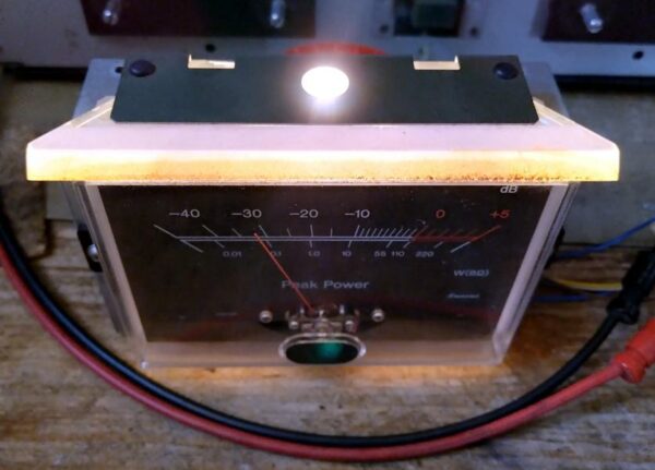 Power meter for Sansui amplifier model BA-F1, faulty - Image 5