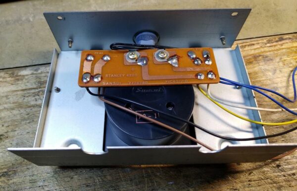 Power meter for Sansui amplifier model BA-F1, used - Image 4