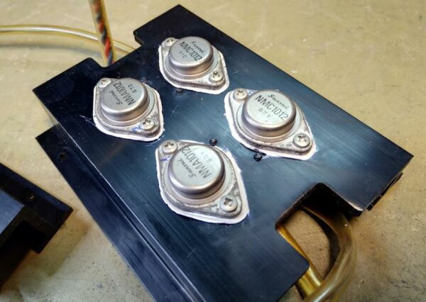 Output transistors NMA1012 / NMC1012 for Sansui BA-F1 Left OR right channel - Image 3