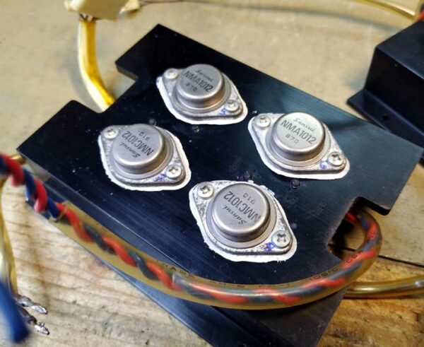 Output transistors NMA1012 / NMC1012 for Sansui BA-F1 Left OR right channel - Image 2