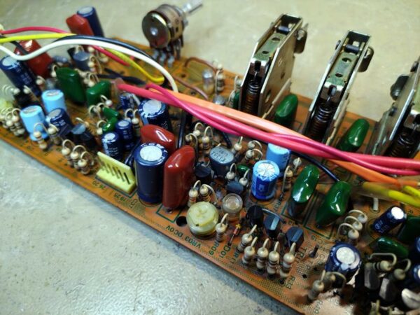 Tone Control AMP board F-2913 + Tone Control Board F-2914 for Sansui AU519 - Image 2