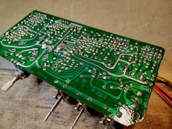 Tone Control AMP board F-2913 + Tone Control Board F-2914 for Sansui AU519 - Image 8