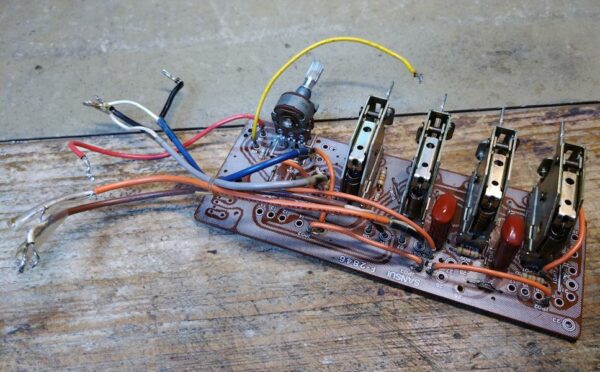 F-2846 Board for Sansui AU919, used, untested, 2nd, Type "B" - Image 2