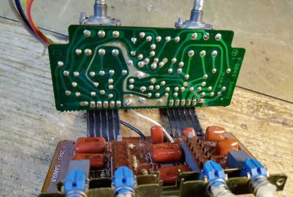 F-2842 & F-2843 Sansui boards for amplifier AU919, used, untested, 3rd - Image 5
