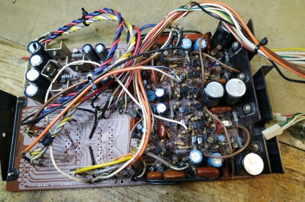 F-2835 Equalizer Amp Board for Sansui AU919, 2nd, used, untested
