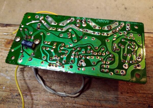 F-2840 Protector Board for Sansui AU919, used, untested - Image 3