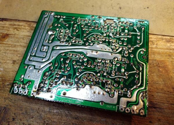 F-2841 Flat Amp Board for Sansui AU919, used, untested - Image 4