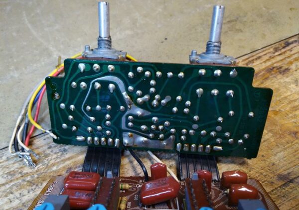 F-2842 & F-2843 Sansui boards for amplifier AU919, used, untested, 2nd - Image 6