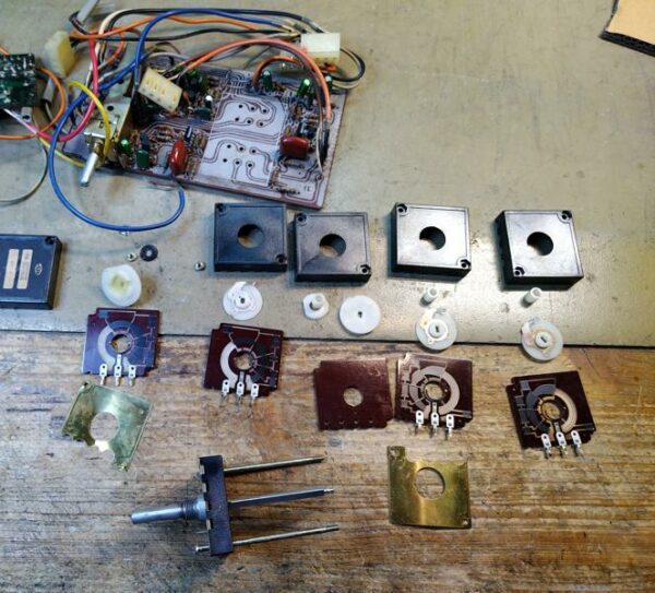 Level Volume Board F-2660 for Sansui AU9900A / AU11000A - used - Image 7