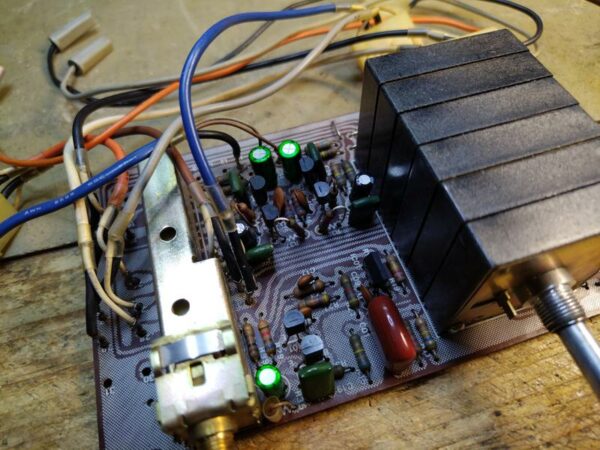 Level Volume Board F-2660 for Sansui AU9900A / AU11000A - used - Image 3