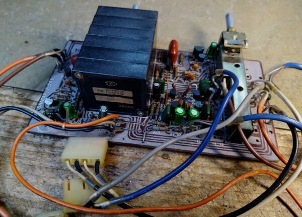 Level Volume Board F-2660 for Sansui AU9900A / AU11000A - used - Image 2