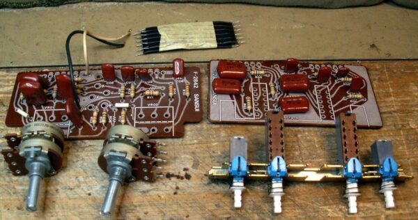 F-2842 & F-2843 Sansui boards for amplifier AU919, used, untested, 1st